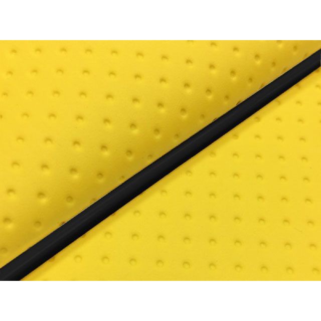 グロンドマン KSR50/80 KSR50/80（KMX50B/80B） 国産シートカバー フルエンボスイエロー タイプ 張替 仕様 黒パイピング …の通販は