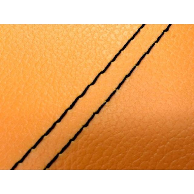 グロンドマン バリオス バリオス（ZR250A） 国産シートカバー オレンジ タイプ 張替 仕様 黒ダブルステッチ Grondement