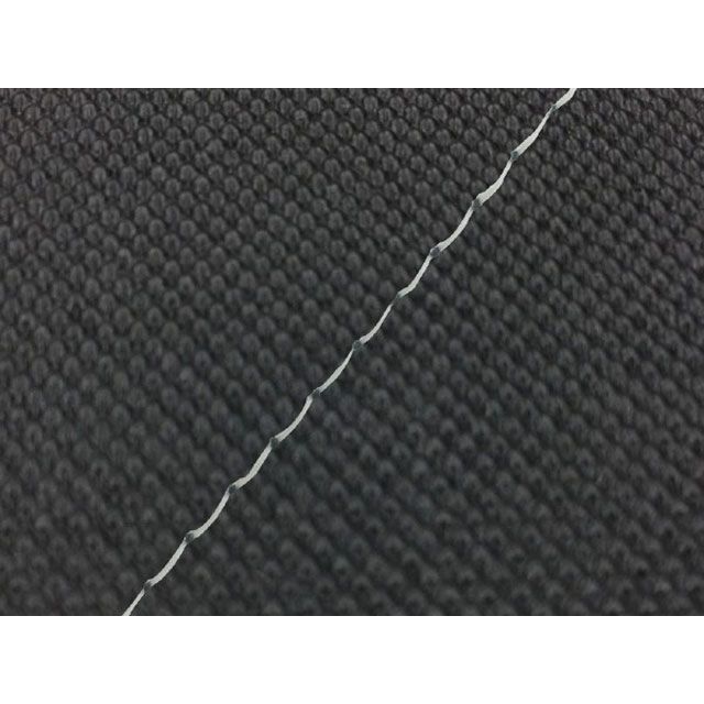 グロンドマン バリオス バリオス（ZR250A） 国産シートカバー スベラーヌブラック タイプ 張替 仕様 透明ステッチ Grondement