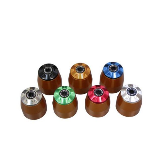 ユーカナヤ ZX-14 アルミビレットハンドルバーエンド（ゴールド