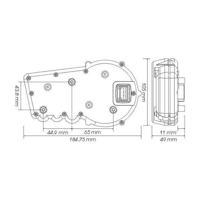 コーソー 汎用 RX2+ LCDマルチメーター バックライト8色（0〜15000rpm） KOSO バイク