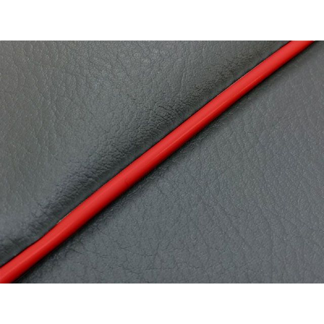 グロンドマン アドレス110 アドレス110（CF11A） 国産シートカバー ダークグレー タイプ 張替 仕様 赤パイピング Grondement