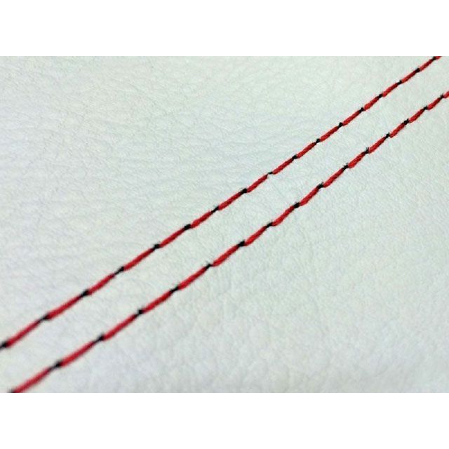 グロンドマン アドレスV100 アドレスV100（CE11A） 国産シートカバー グレー タイプ 張替 仕様 赤ダブルステッチ Grondement…の通販は 5,567円