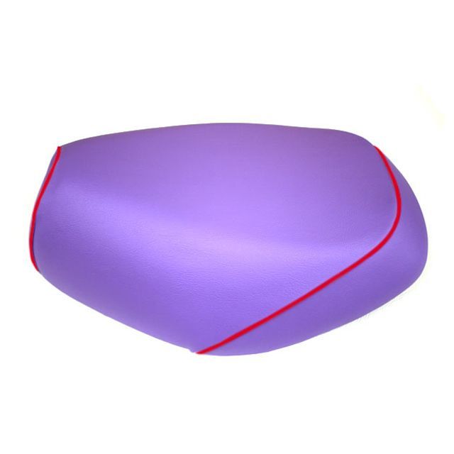 グロンドマン アドレスV100 アドレスV100（CE11A） 国産シートカバー パープル タイプ 張替 仕様 赤パイピング Grondement