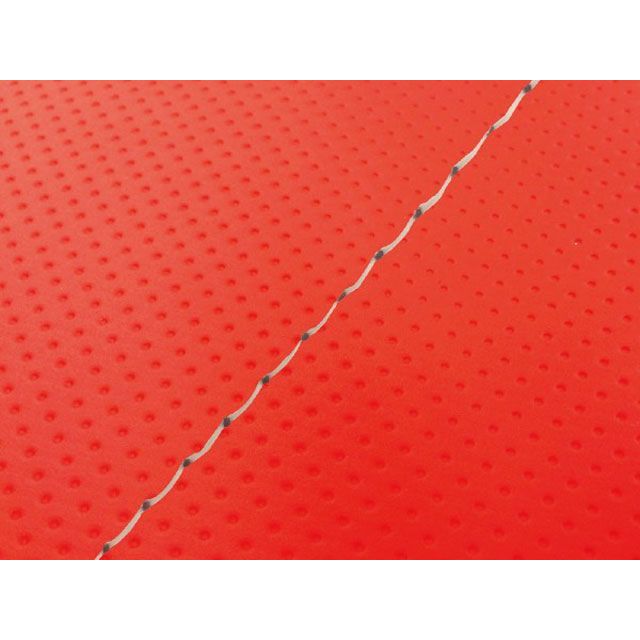 グロンドマン アドレスV100 アドレスV100（CE11A） 国産シートカバー フルエンボスレッド タイプ 張替 仕様 透明ステッチ Gronde…の通販は 5,482円