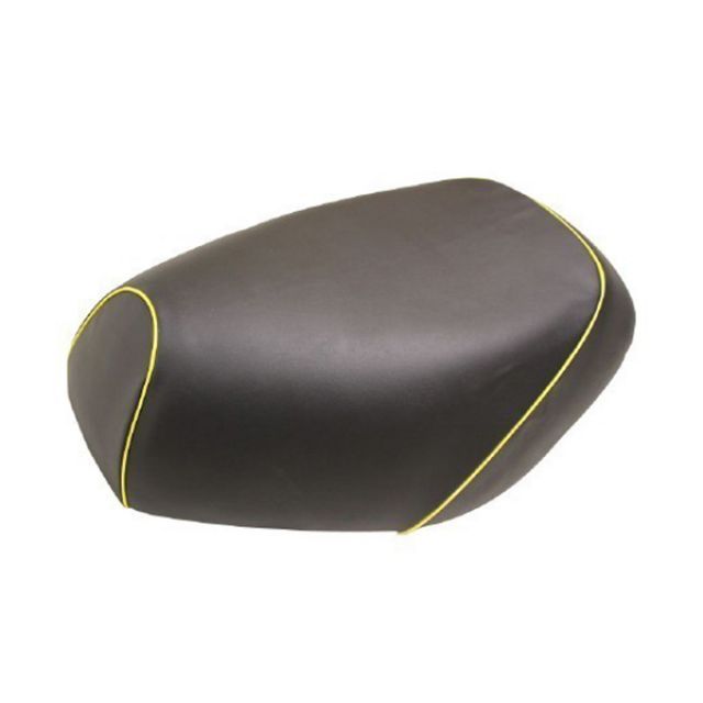 グロンドマン アドレス110 アドレス110（CF11A） グロンドマン国産シートカバー 被せ（黒） 仕様 黄パイピング Grondement バイクの通販は 5,363円