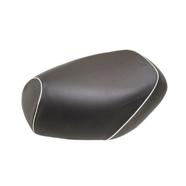 グロンドマン アドレス110 アドレス110（CF11A） グロンドマン国産シートカバー 被せ（黒） 仕様 白パイピング Grondement バイクの通販は 5,041円