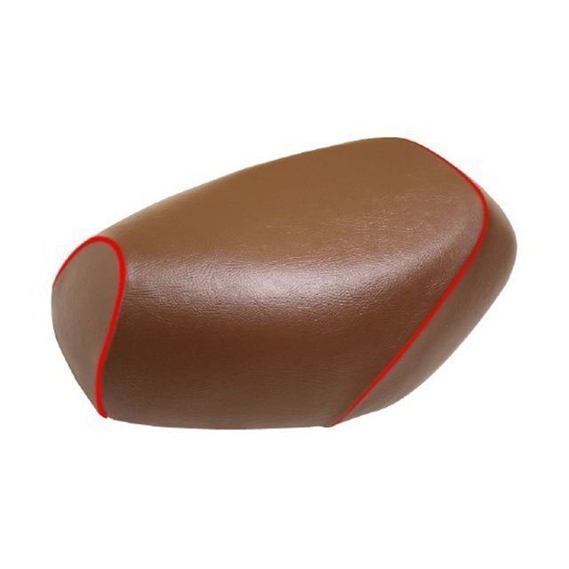 グロンドマン リモコンジョグ リモコンジョグ（SA36/39）4スト グロンドマン国産シートカバー 張替（茶） 仕様 赤パイピング Grondeme…の通販は