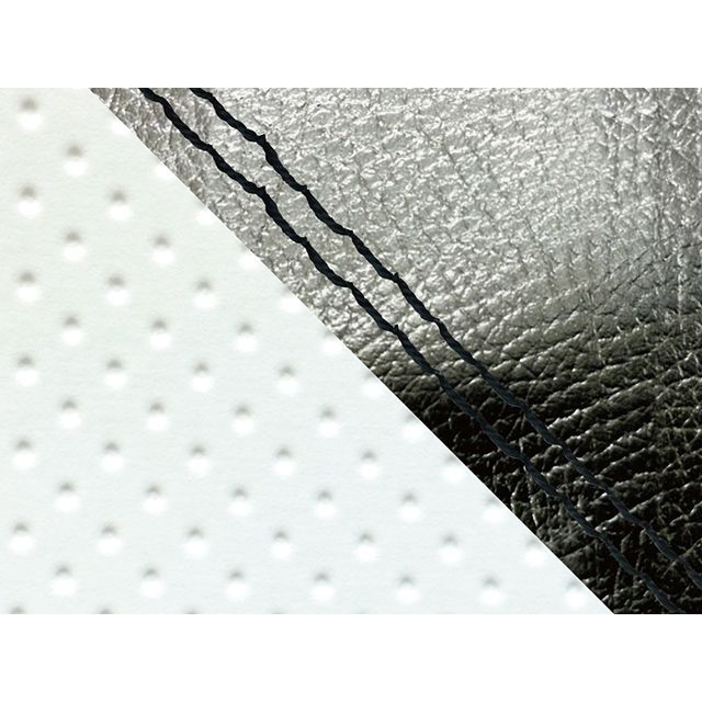 グロンドマン FZ1 フェザー FZ1 フェザー（10年〜）シングル（フロント側） グロンドマン国産シートカバー 張替（黒・エンボスホワイト） 仕様…