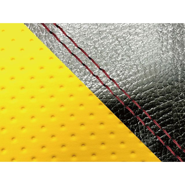 グロンドマン FZ1 フェザー FZ1 フェザー（10年〜）シングル（フロント側） グロンドマン国産シートカバー 張替（黒・エンボスイエロー） 仕様…