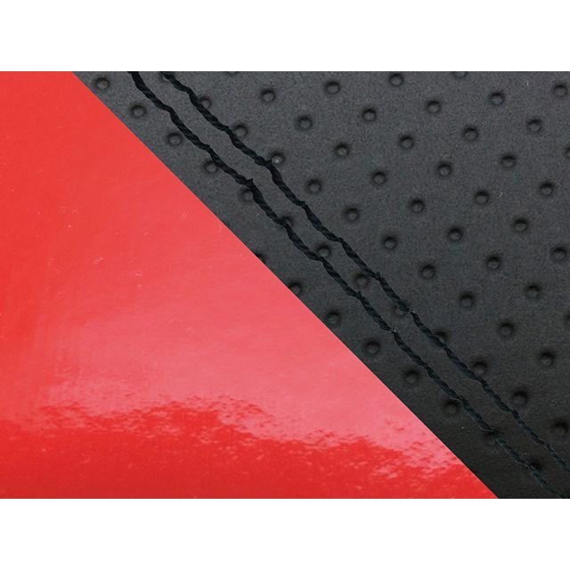 グロンドマン FZ1 フェザー FZ1 フェザー（10年〜）シングル（フロント側） グロンドマン国産シートカバー 張替（エンボス黒・エナメルレッド）…