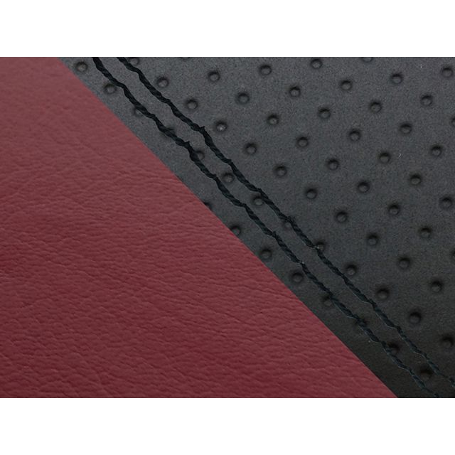 グロンドマン FZ1 フェザー FZ1 フェザー（10年〜）シングル（フロント側） グロンドマン国産シートカバー 張替（エンボス黒・ワインレッド） …