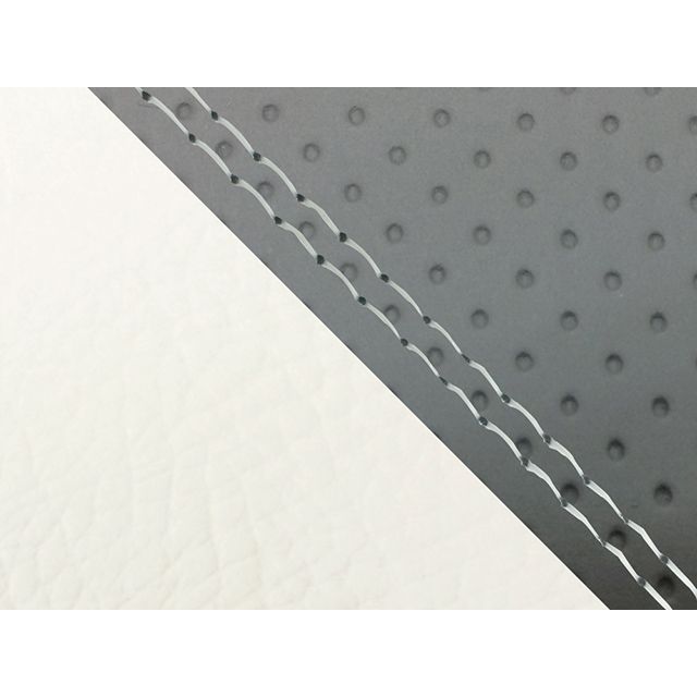 グロンドマン FZ1 フェザー FZ1 フェザー（10年〜）シングル（フロント側） グロンドマン国産シートカバー 張替（エンボスグレー・白） 仕様 …