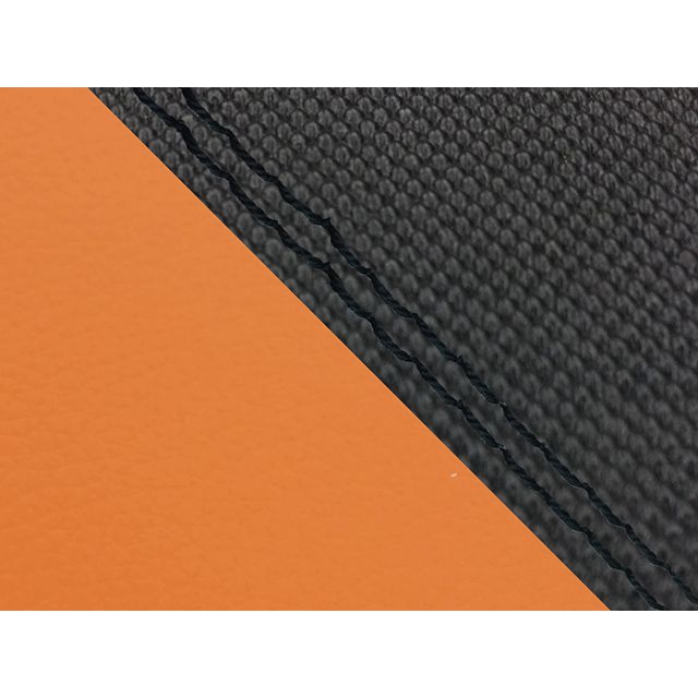 グロンドマン FZ1 フェザー FZ1 フェザー（10年〜）シングル（フロント側） グロンドマン国産シートカバー 張替（スベラーヌブラック・オレンジ…