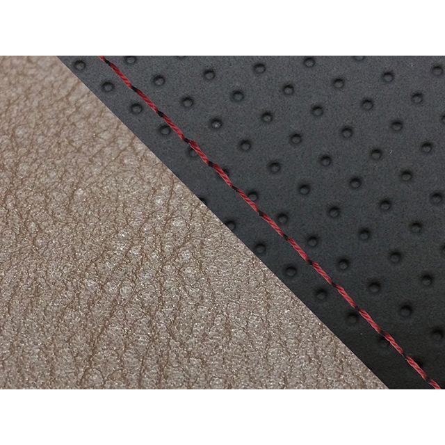 グロンドマン FZ1 フェザー FZ1 フェザー（10年〜）タンデム（リア側） グロンドマン国産シートカバー 張替（エンボス黒・ダークブラウン） 仕…の通販は