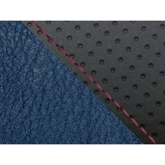 グロンドマン FZ1 フェザー FZ1 フェザー（10年〜）タンデム（リア側） グロンドマン国産シートカバー 張替（エンボス黒・ネイビー） 仕様 赤…の通販は 4,950円