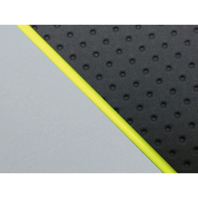 グロンドマン W650 W650（99年 EJ650A1/C1） グロンドマン国産シートカバー 張替（エンボス黒/グレーライン） 仕様 黄パイピング…
