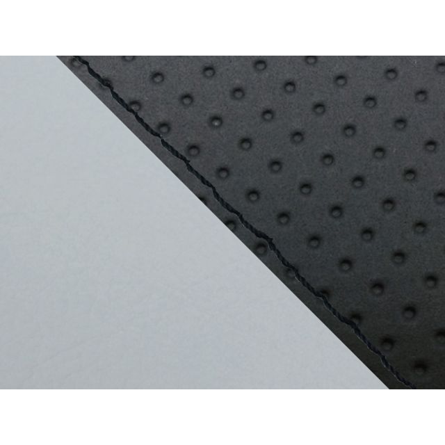 グロンドマン W650 W650（99年 EJ650A1/C1） グロンドマン国産シートカバー 張替（エンボス黒/グレーライン） 仕様 黒ステッチ …