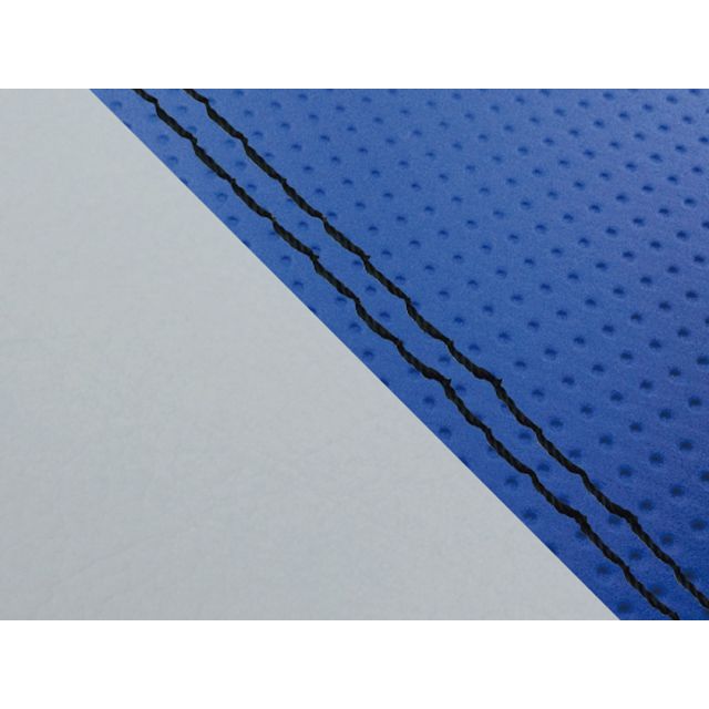 グロンドマン 国産シートカバー W650(99年 EJ650A1/C1) エナメルレッド/黒ステッチ 張替