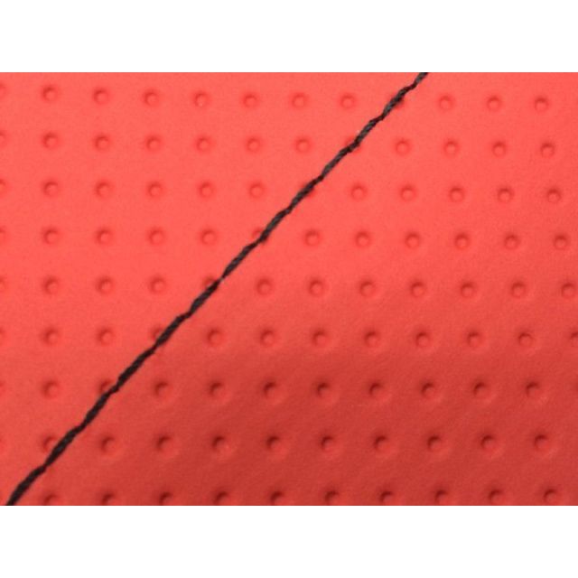 グロンドマン リード80SS リード80SS グロンドマン国産シートカバー 張替（エンボスレッド） 仕様 黒ステッチ Grondement