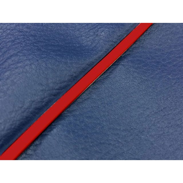 グロンドマン アドレスV50 アドレスV50（CF42/44A）4スト 国産シートカバー ネイビー タイプ 被せ 仕様 赤パイピング Grondem…の通販は 5,132円