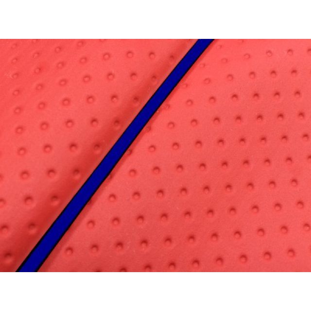 グロンドマン チョイノリ チョイノリ グロンドマン国産シートカバー 張替（フルエンボスレッド） 仕様 青パイピング Grondement バイクの通販は 5,460円