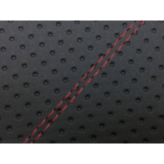 グロンドマン アドレスV50 アドレスV50（CF42/44A）4スト 国産シートカバー フルエンボスブラック タイプ 張替 仕様 赤ダブルステッチ…の通販は 6,518円