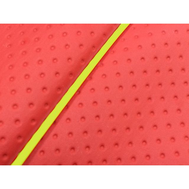 グロンドマン Gダッシュ 2型 Gダッシュ 2型 グロンドマン国産シートカバー 張替（フルエンボスレッド） 仕様 黄パイピング Grondement