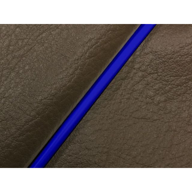 グロンドマン リード50 リード50 初期型 グロンドマン国産シートカバー 張替（ダークブラウン） 仕様 青パイピング Grondement バイクの通販は 5,440円