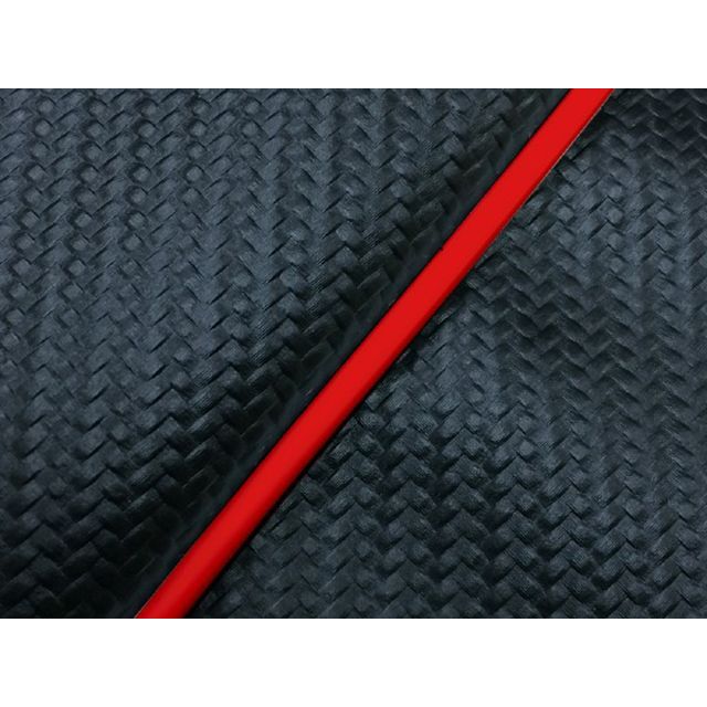 グロンドマン リード50 リード50 初期型 グロンドマン国産シートカバー 張替（カーボンブラック） 仕様 赤パイピング Grondement