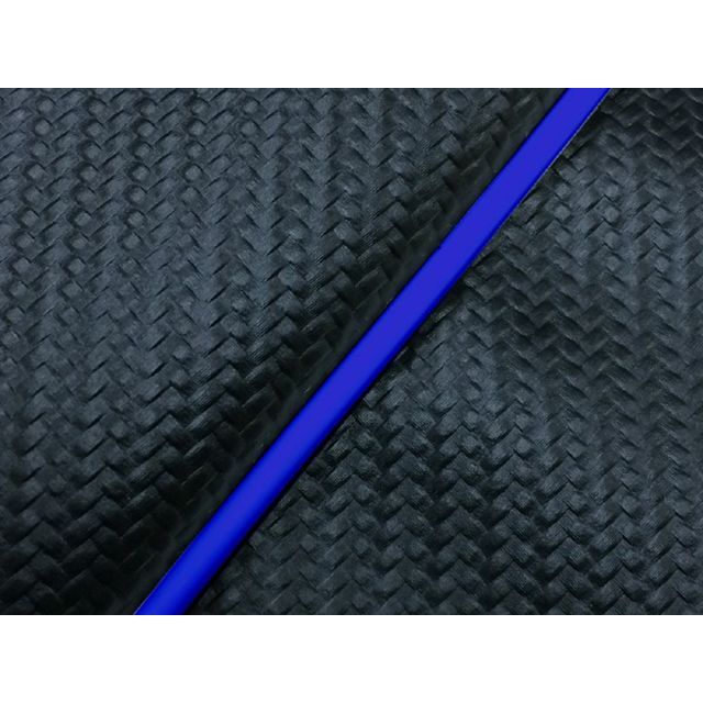 グロンドマン リード50 リード50 初期型 グロンドマン国産シートカバー 張替（カーボンブラック） 仕様 青パイピング Grondement
