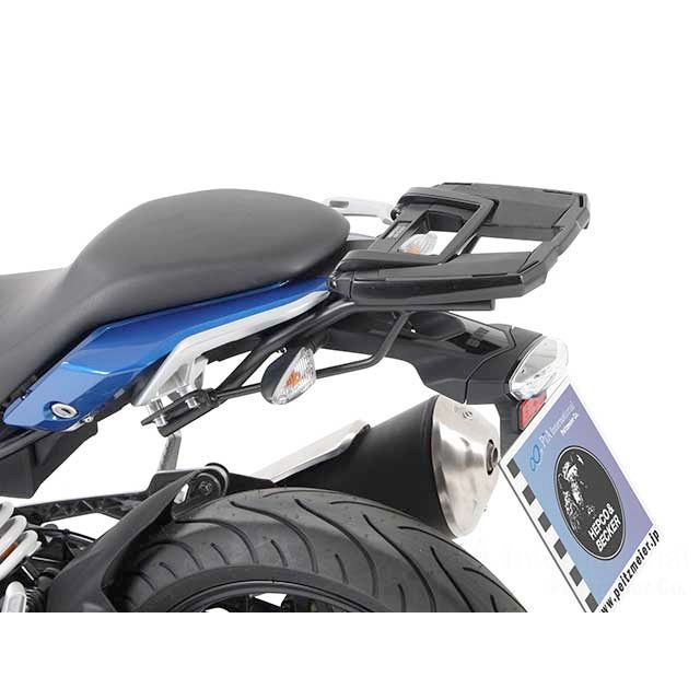 ヘプコ＆ベッカー G310R トップケースホルダー（キャリア） EasyRack/イージーラック（ブラック） HEPCO＆BECKER バイク