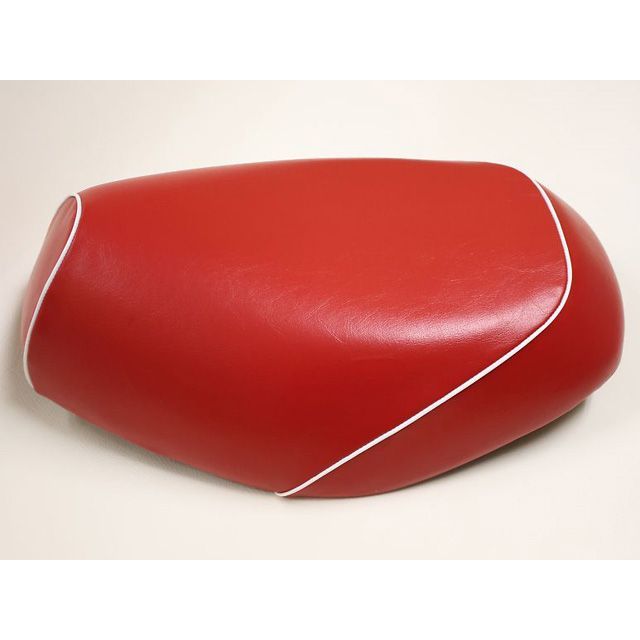 グロンドマン セピア セピア（CA1EA） 国産シートカバー 赤 タイプ 被せ 仕様 白パイピング Grondement バイクの通販は