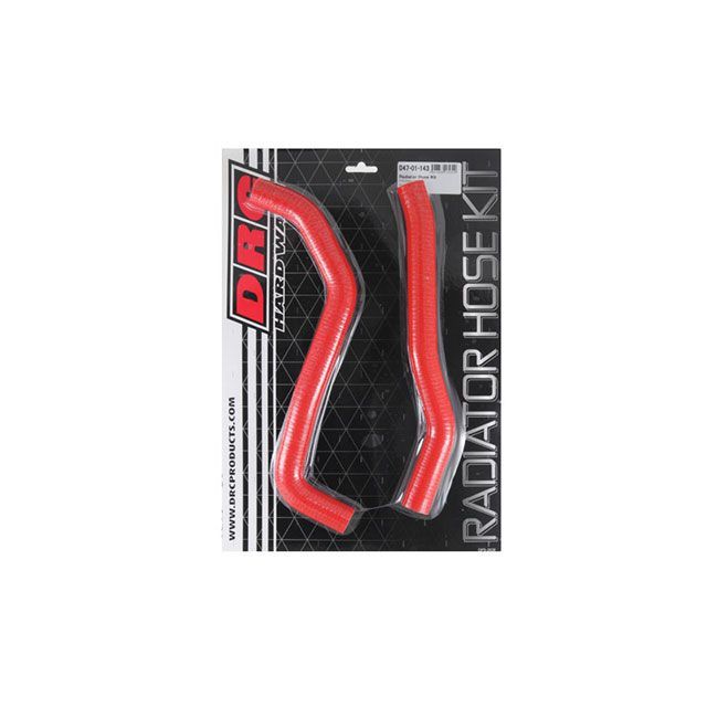 ディーアールシー CRF250L/M ラジエターホースキット（レッド） DRC