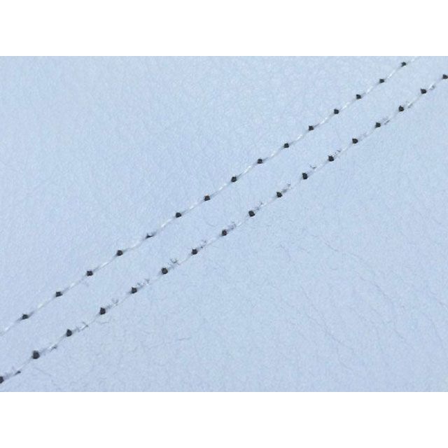 グロンドマン レッツ レッツ（CA1PA/給油口タンク中仕様） 国産シートカバー ライトブルー タイプ 張替 仕様 透明ダブルステッチ Gronde…