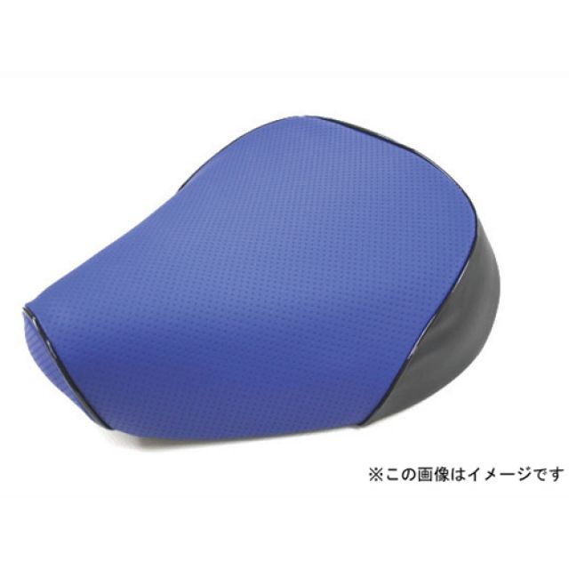グロンドマン レッツ4 レッツ4 国産シートカバー エンボスブルー タイプ 被せ 仕様 黒パイピング Grondement バイクの通販は 5,460円