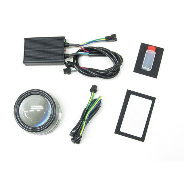 プロテック 汎用 FLH-860 プロジェクターLEDヘッドライト 組込式（Loビーム標準） 色温度 3000K（65860-30） PROTEC