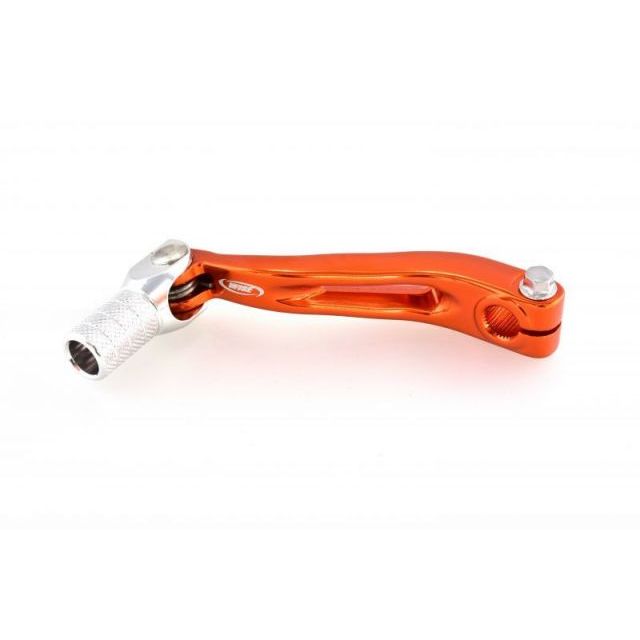 ワイズモトスポーツ シフトレバー Beta RR4T125LC/AC/RE（WLE-03） カラー レバー：オレンジ/ティップ：シルバー WiseM…