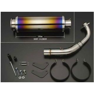 グロンドマン シグナスX125 シグナスX125 ショートサイレンサー（キャブレター仕様車）用 SPIRAL BEET4 カラー ブルーグラデ Gr…の通販は 32,401円