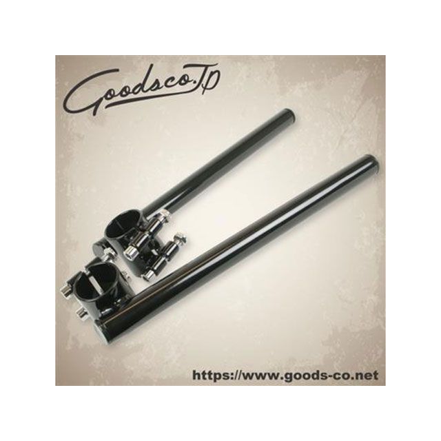 グッズ SR400/500 XS650 セパレートハンドル 22.2mm/φ35 カラー ブラック GOODS