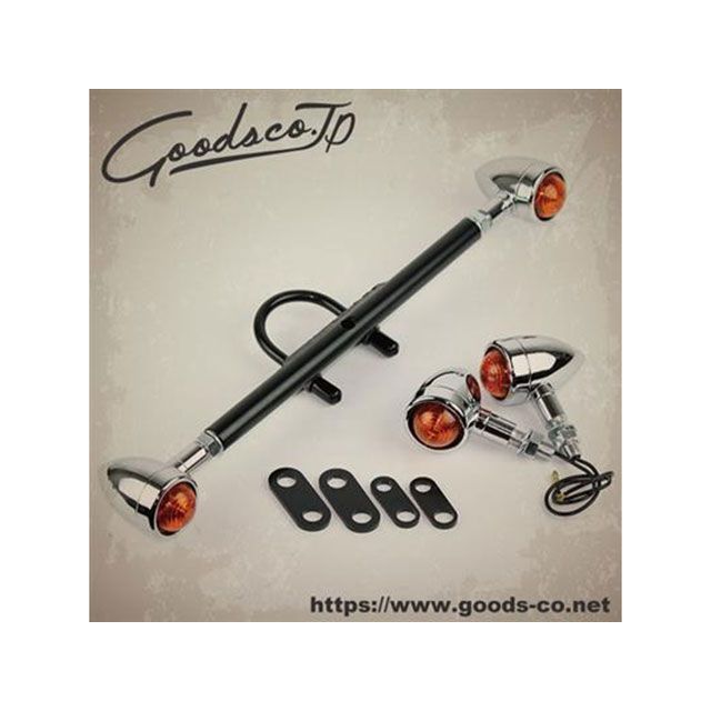 グッズ SR400/500 ダウンマウントウインカーキット スピーダーOR/SR400/500 タイプ ロング GOODS バイクの通販は 16,260円