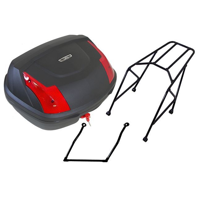 ワールドウォーク レブル250/ABS レブル500 レブル250/500用リアキャリア リアボックスセット 容量 48リッター サドルバッグサポー…の通販は 22,023円