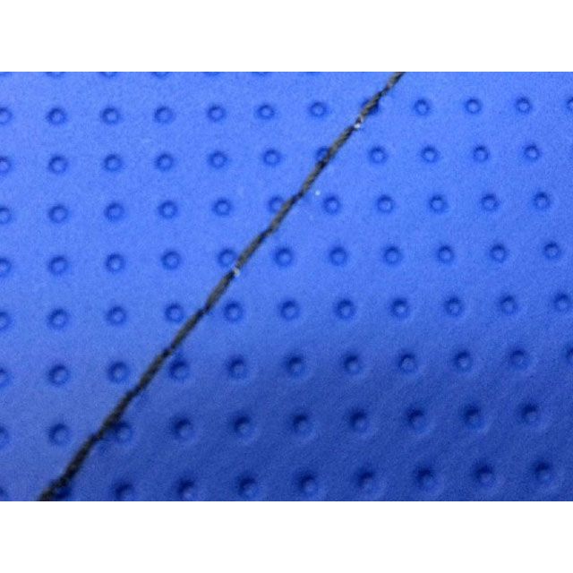 グロンドマン BJ（ベーシックジョグ） BJ 国産シートカバー エンボスブルー タイプ 被せ 仕様 黒ステッチ Grondement バイクの通販は