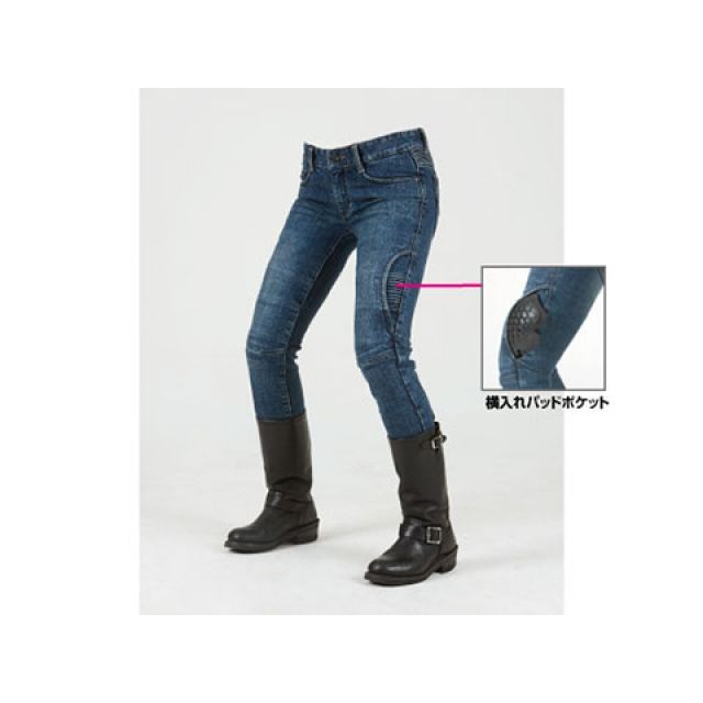 アグリブロス MOTOPANTS SIDE KICK-G（Women’s） ブルー サイズ 28インチ uglyBROS_1