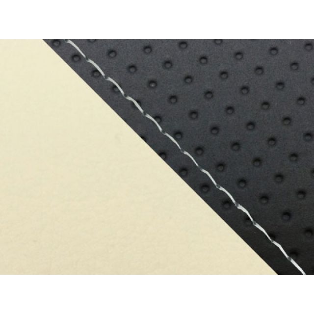 グロンドマン MT-09/FZ-09 MT-09/FZ-09 国産シートカバー エンボス黒＆ベージュ タイプ 張替 仕様 透明ステッチ Gronde…
