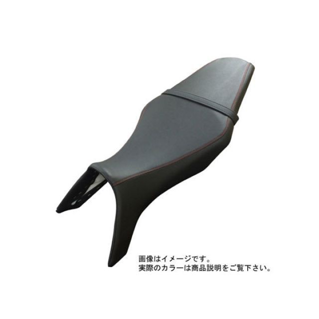 グロンドマン MT-09/FZ-09 MT-09/FZ-09 国産シートカバー スベラーヌ黒＆オレンジ タイプ 張替 仕様 透明ステッチ Grond…の通販は