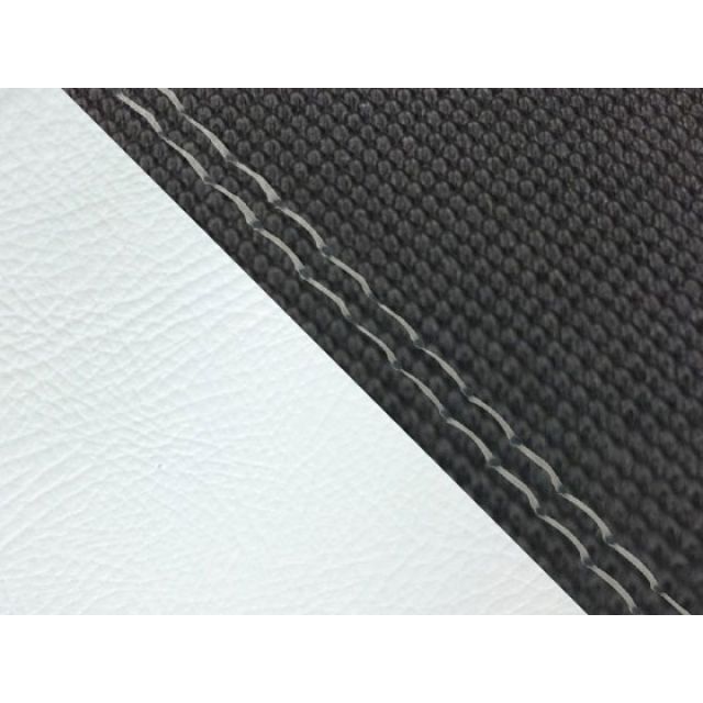 グロンドマン MT-09/FZ-09 MT-09/FZ-09 国産シートカバー スベラーヌ黒＆白 タイプ 張替 仕様 透明ダブルステッチ Grond…の通販は 7,659円