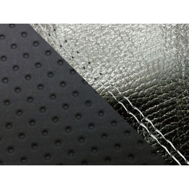 グロンドマン MT-09/FZ-09 MT-09/FZ-09 国産シートカバー 黒＆エンボス黒 タイプ 張替 仕様 透明ダブルステッチ Gronde…