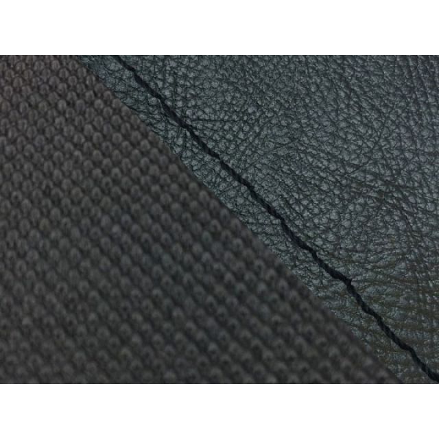 グロンドマン MT-09/FZ-09 MT-09/FZ-09 国産シートカバー 黒＆スベラーヌ黒 タイプ 張替 仕様 黒ステッチ Grondement