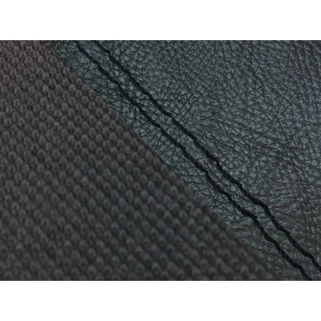 グロンドマン MT-09/FZ-09 MT-09/FZ-09 国産シートカバー 黒＆スベラーヌ黒 タイプ 張替 仕様 黒ダブルステッチ Gronde…
